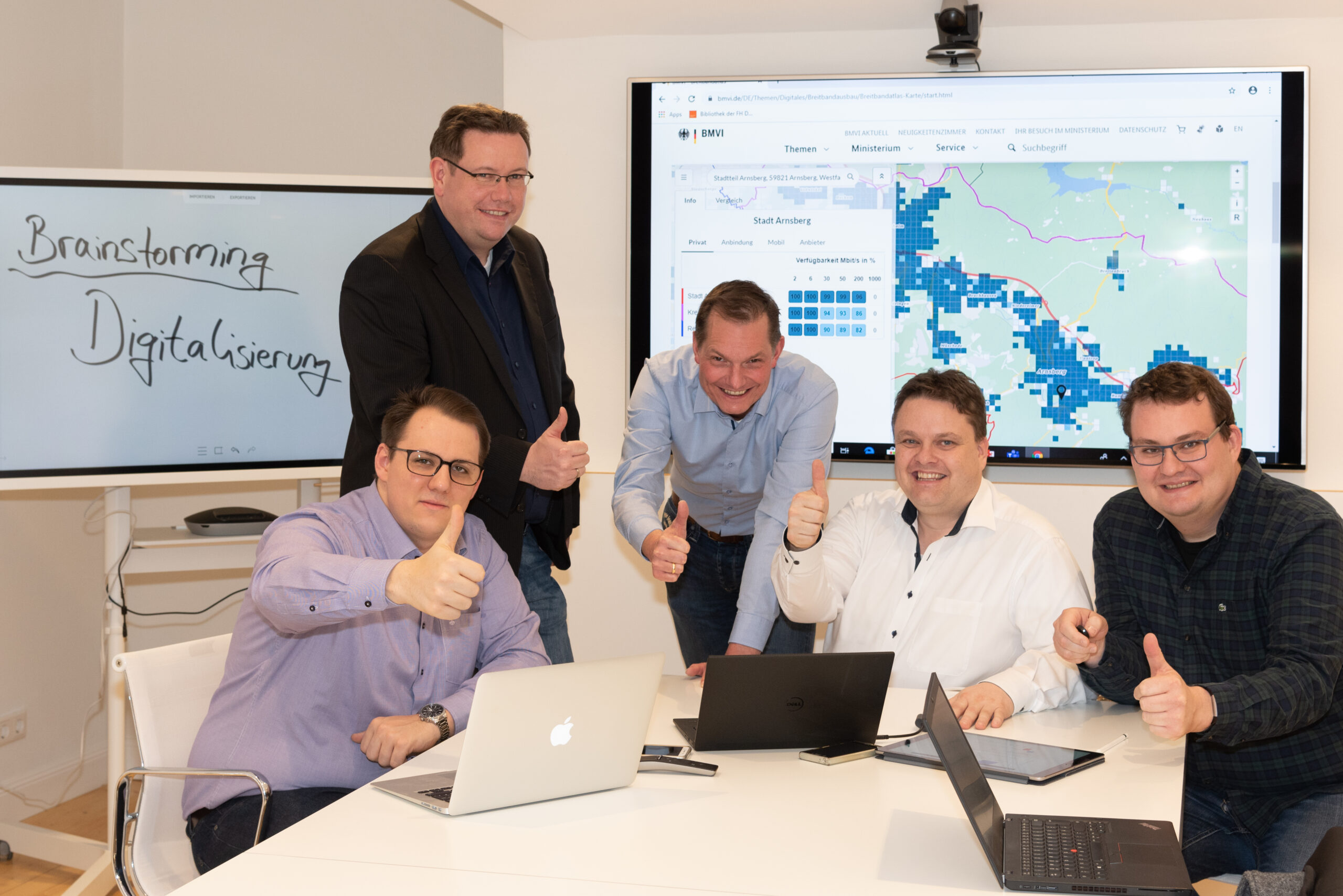 Mitglieder Arbeitskreis Digitalisierung Arnsberg